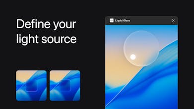Liquid Glass Figma Plugin gallery image