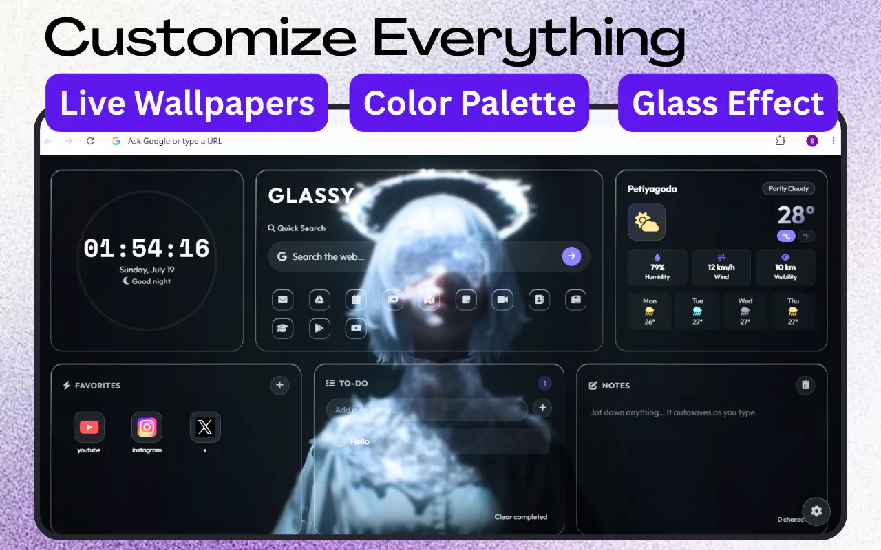 Glassy Extension gallery image