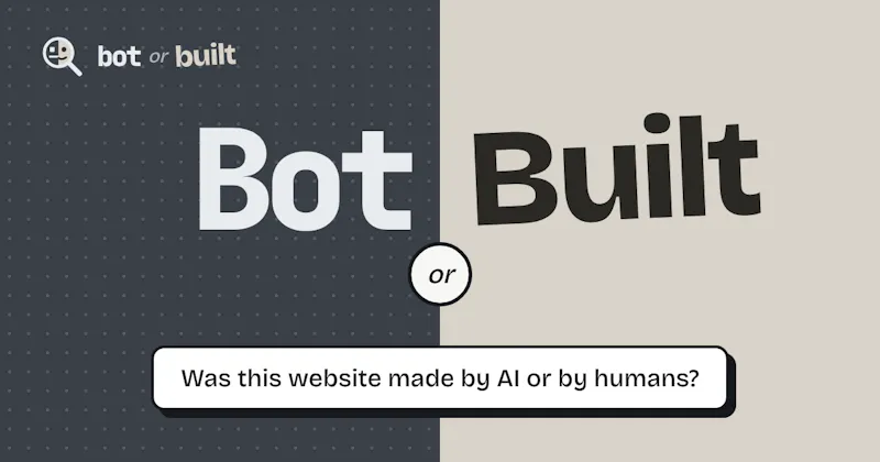 Bot or Built? screenshot 1