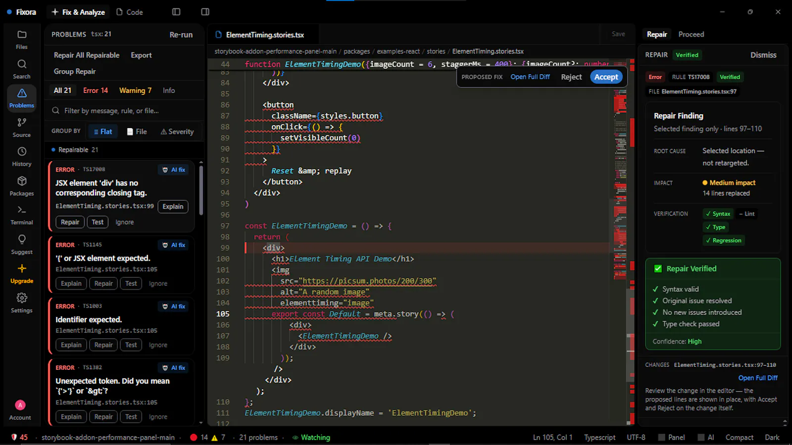Fixora screenshot 1
