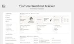 YouTube Watchlist Tracker image