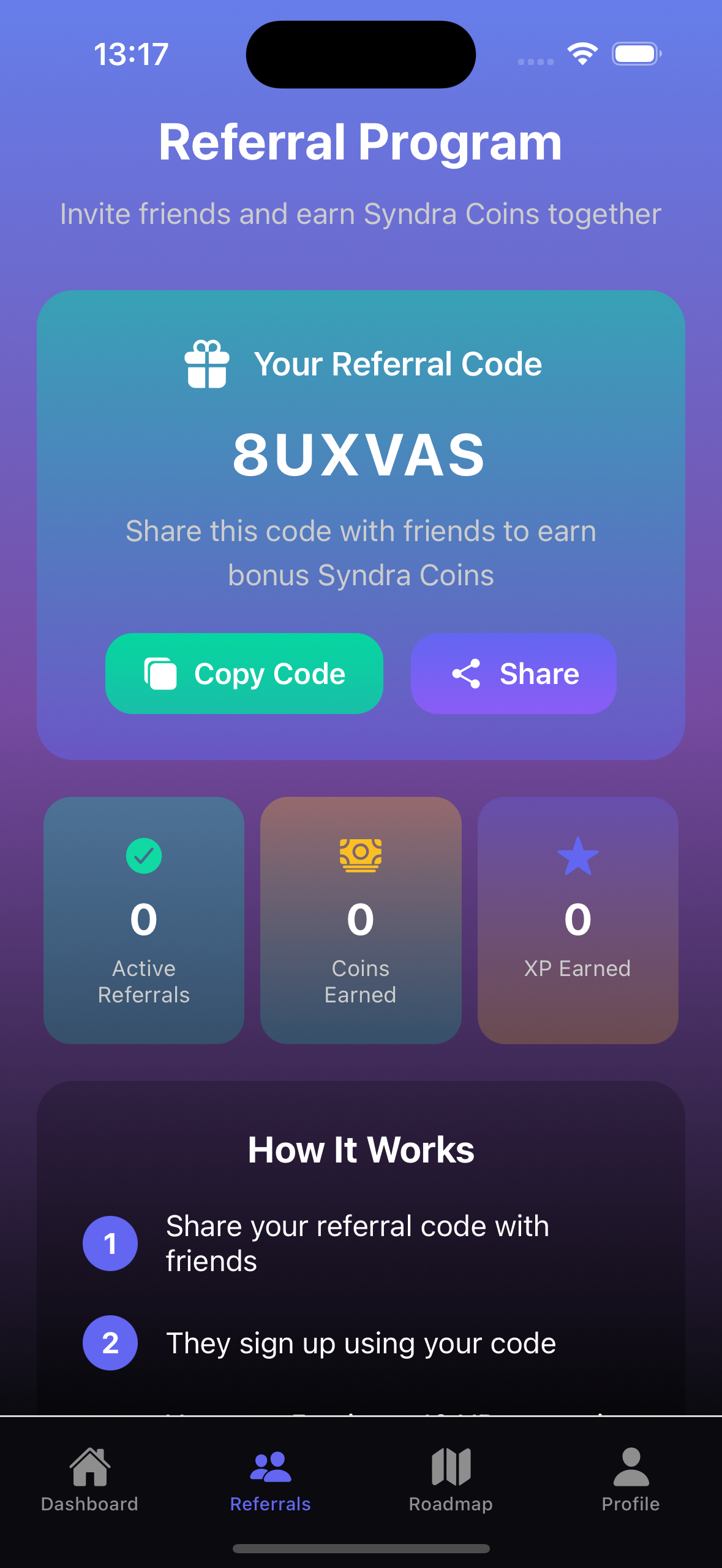 Média Syndra - Application de financement et de récompense alimentée par AI 3