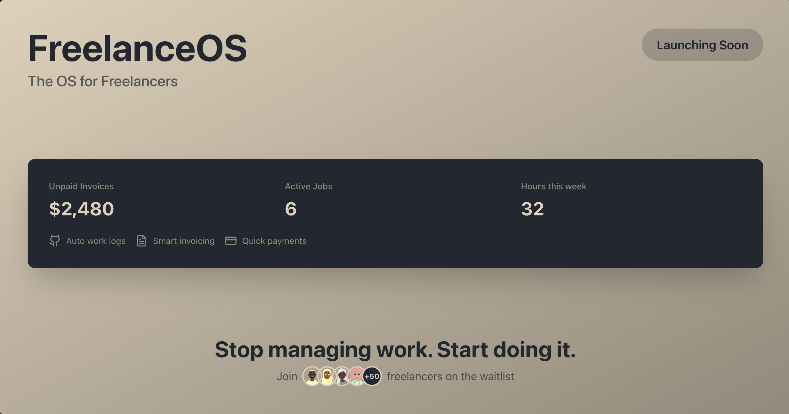 FreelanceOS gallery image