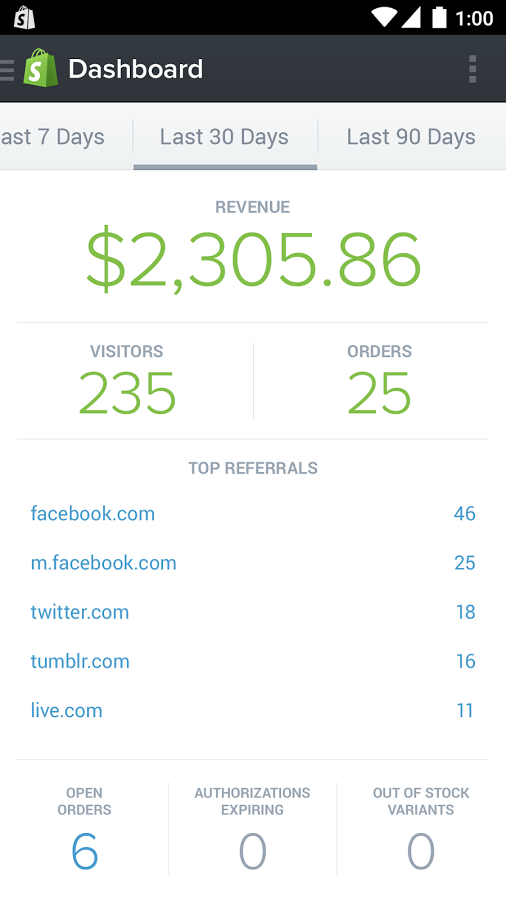 Shopify POS for Android gallery image