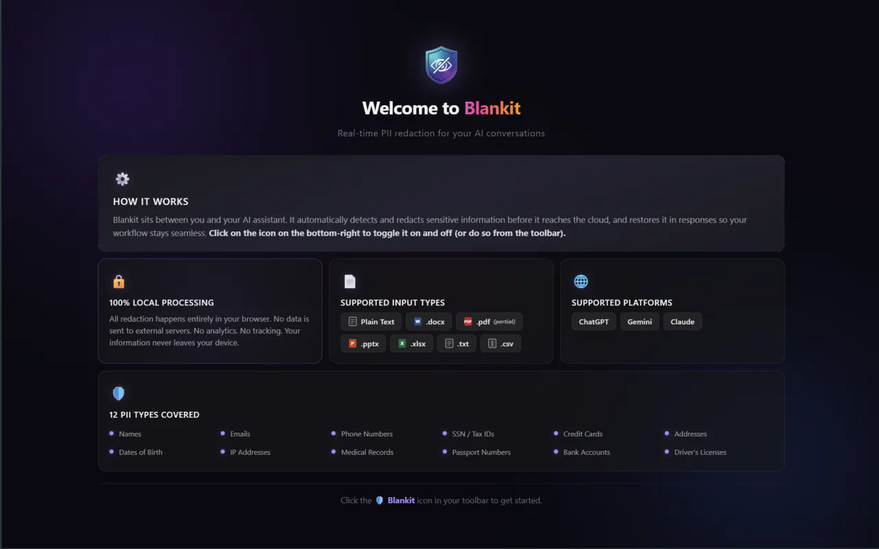 Banner del producto Blankit