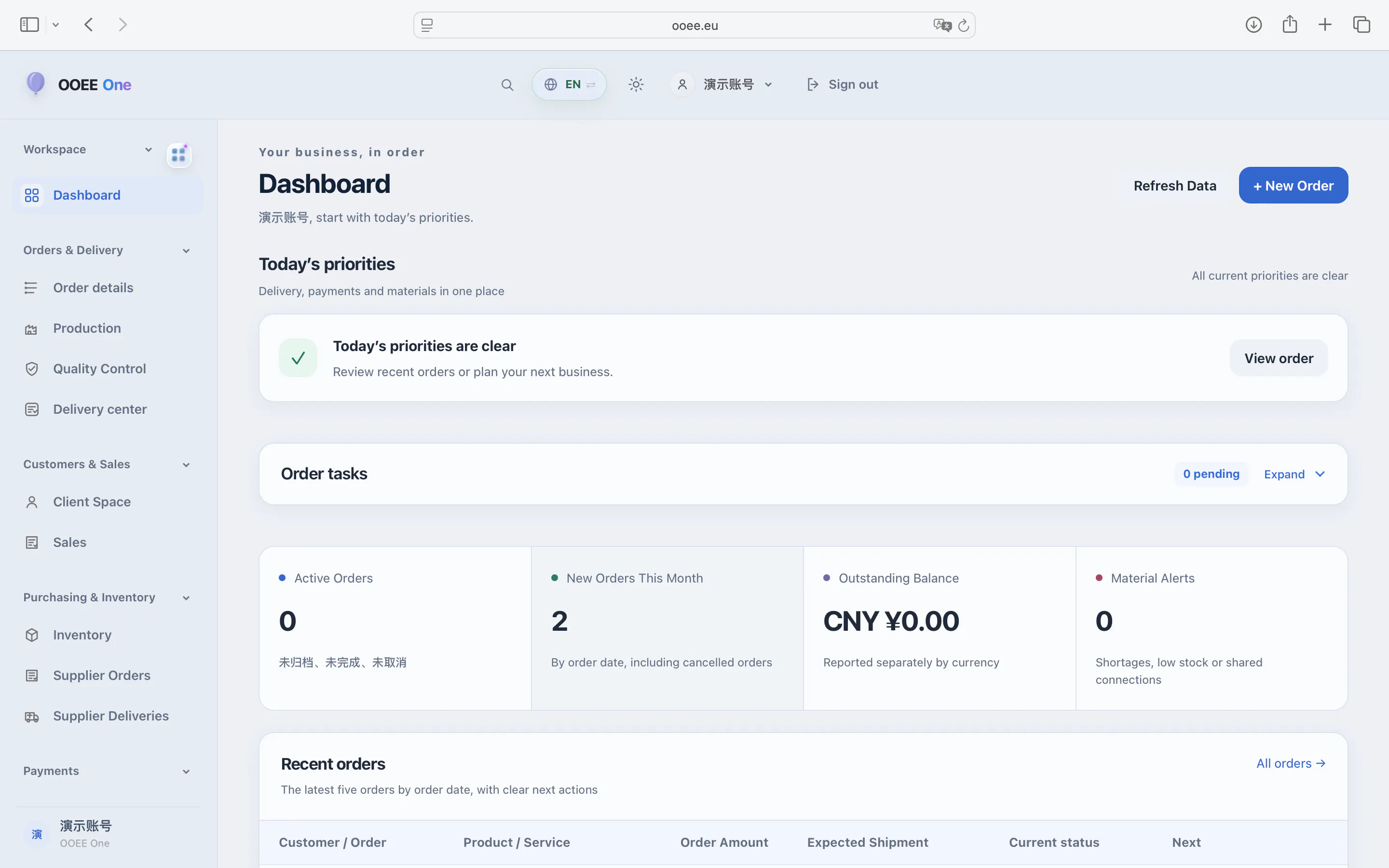 OOEE One – Business Workspace gallery image