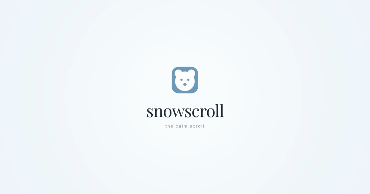 snowscroll gallery image