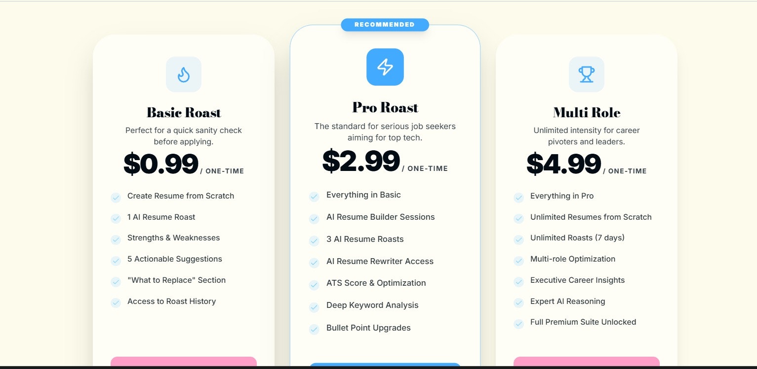 RoastMyResume gallery image