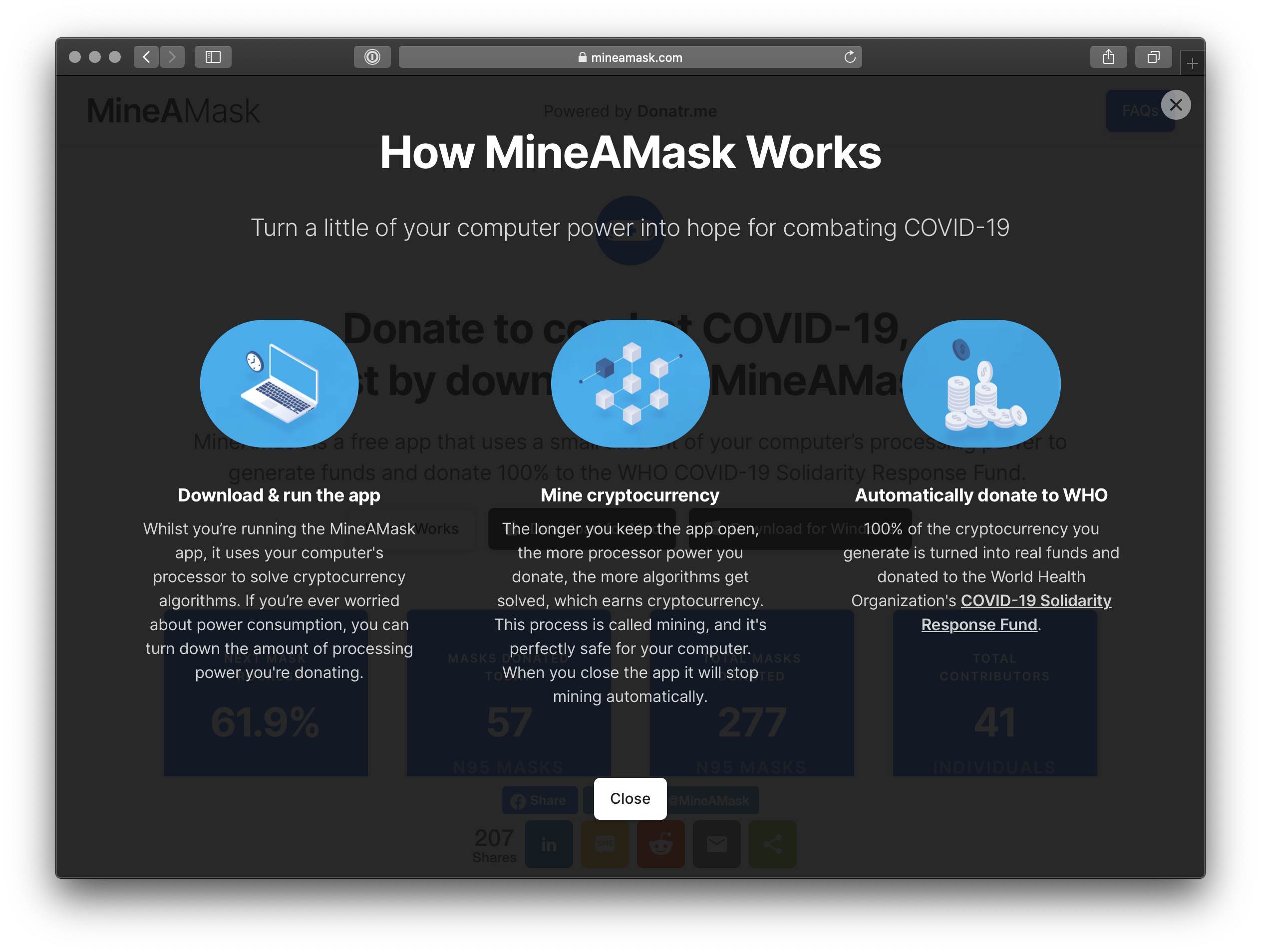 MineAMask gallery image