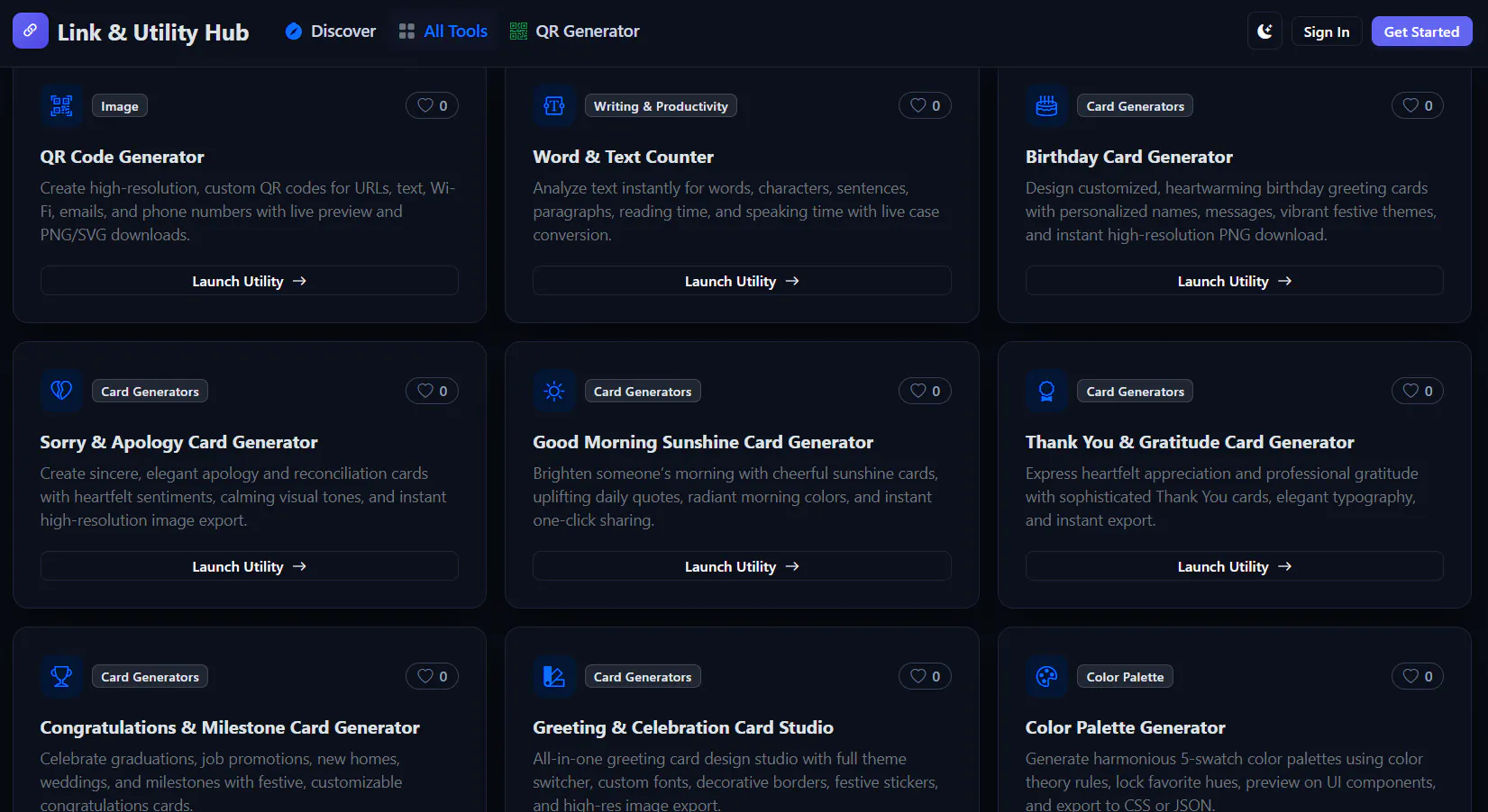 Link & Utility Hub gallery image