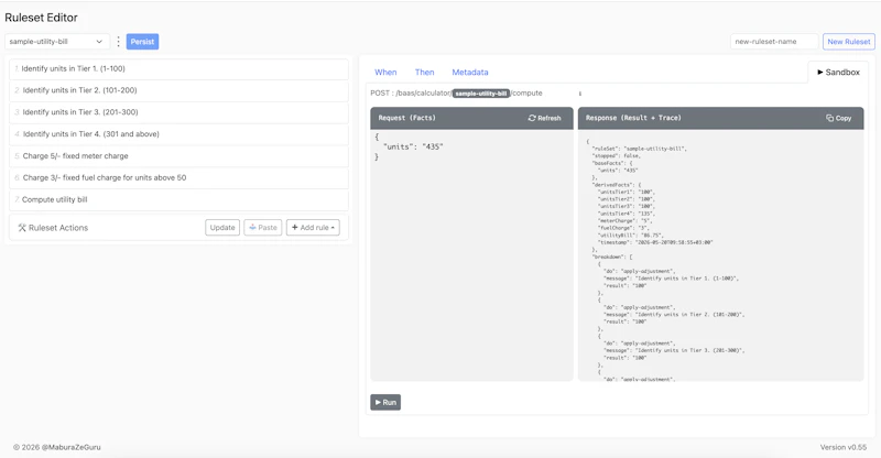 Product Logic As A Service screenshot 3