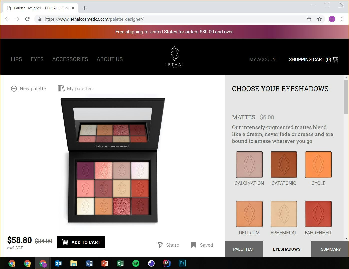Eyeshadow Palette Designer gallery image