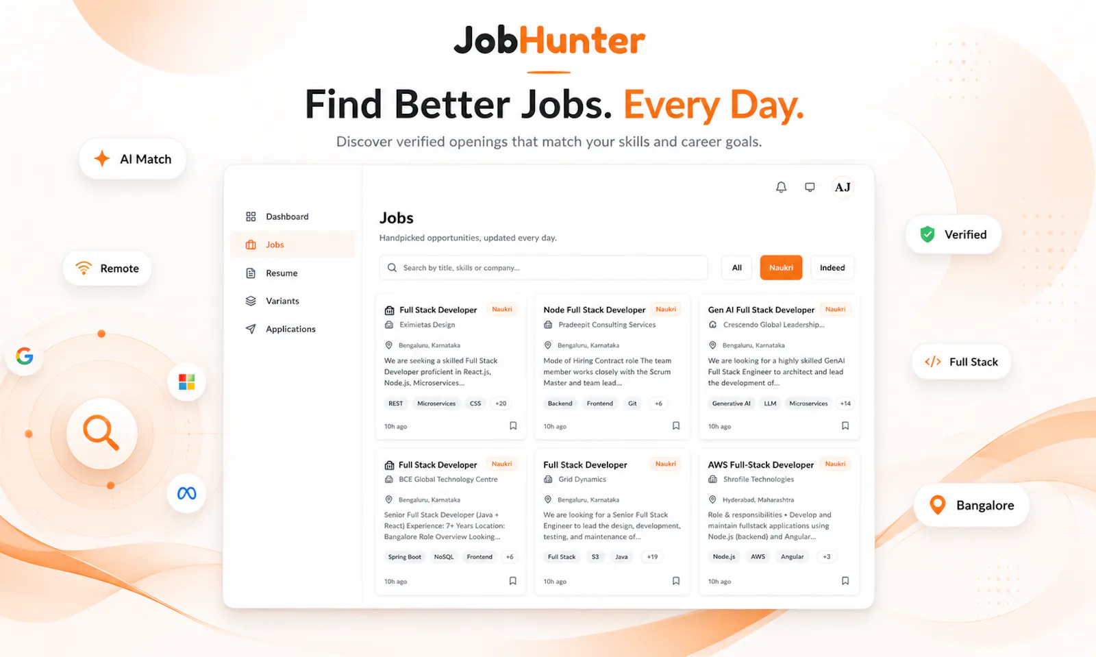 JobHunter screenshot 1