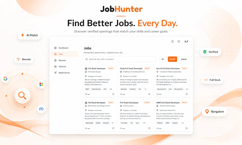 JobHunter screenshot 1