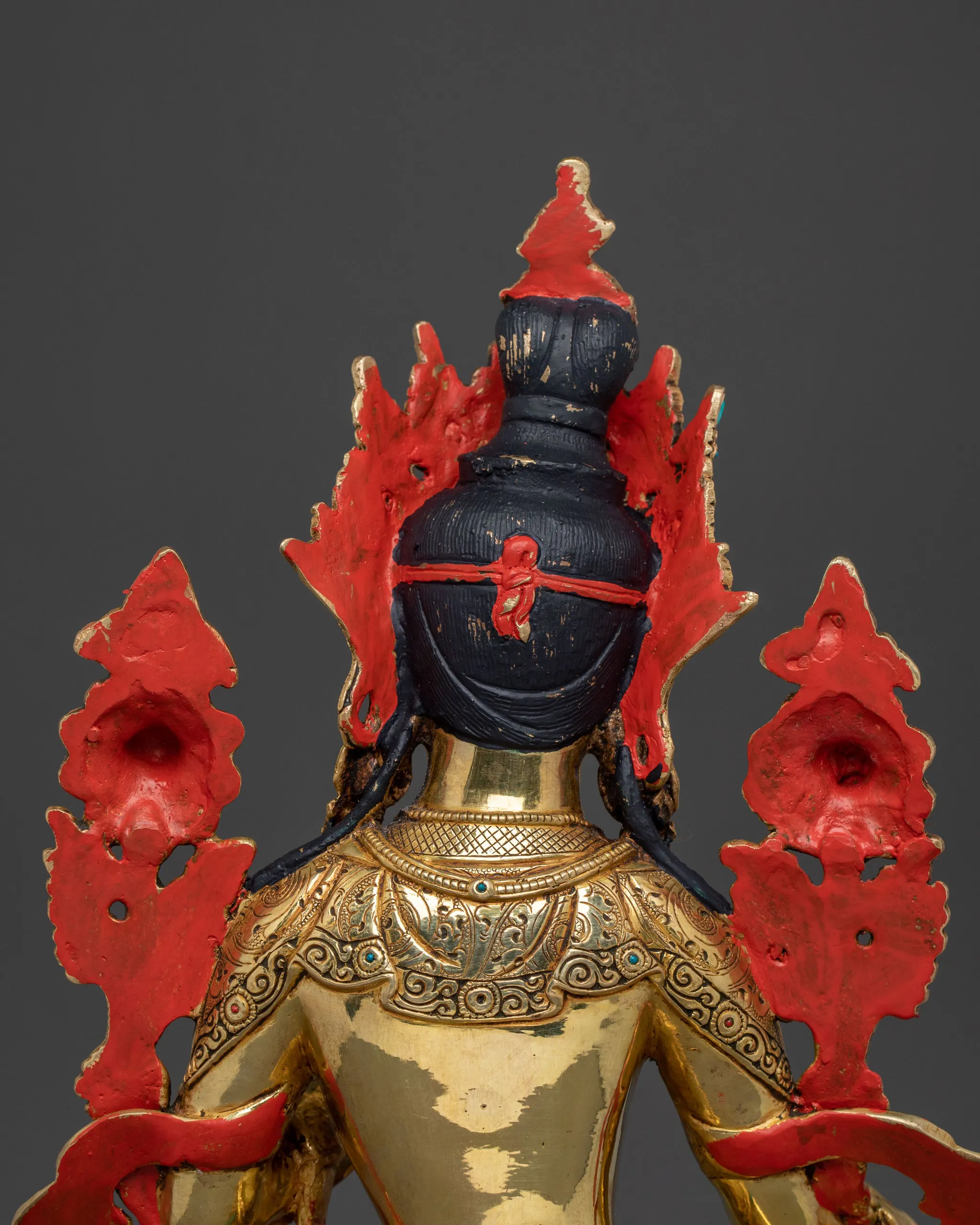 Green Tara Tibetan Buddhist Statue gallery image