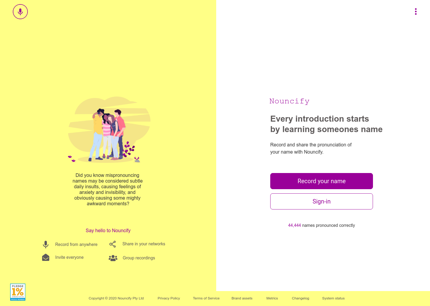 Nouncify gallery image