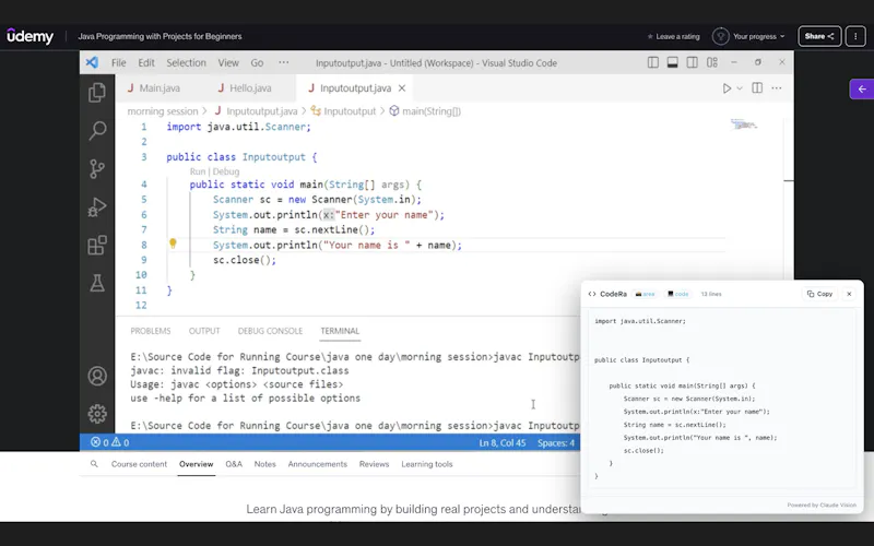 CodeRa, Stop retyping code screenshot 3