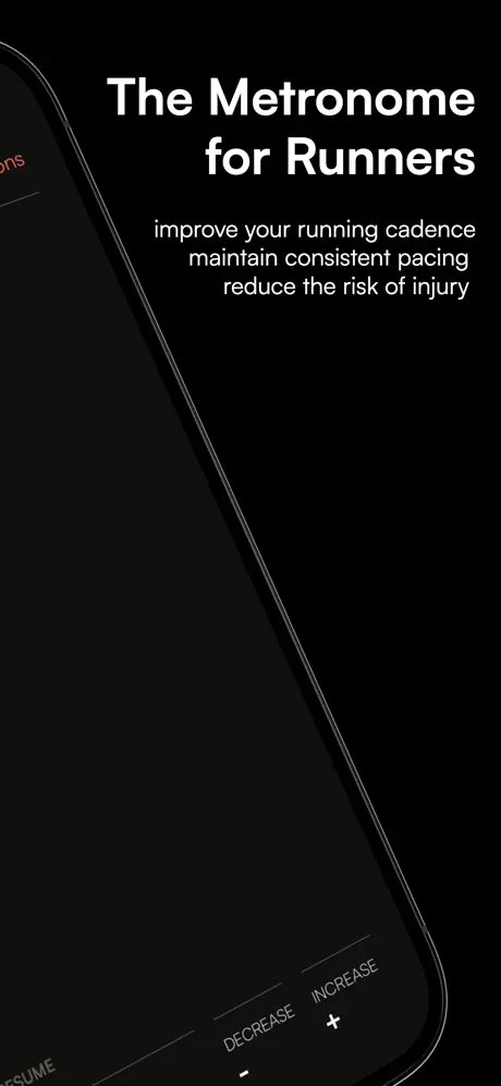 Runo - A metronome for runners to improve running pace media 2