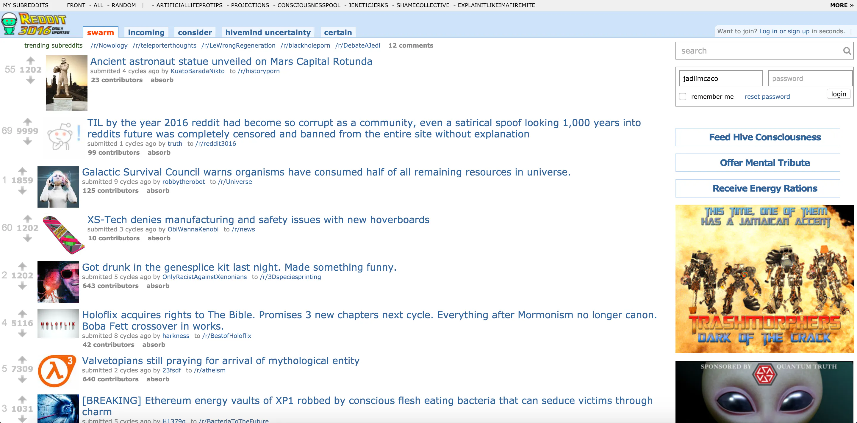 Reddit 3016