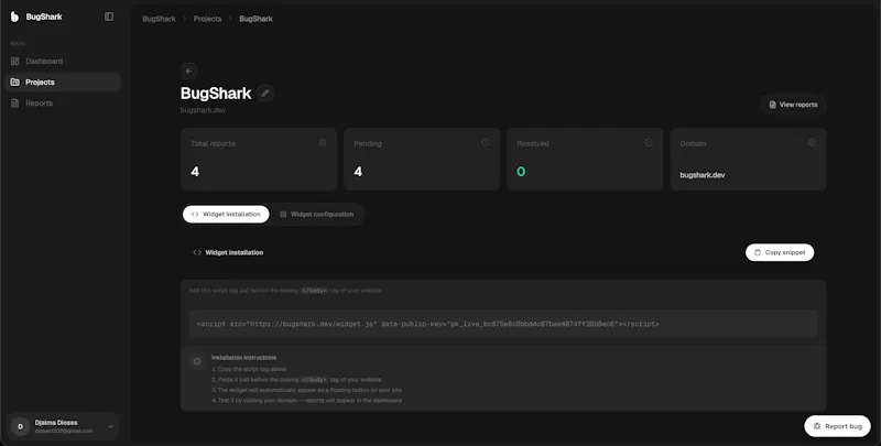 BugShark screenshot 3