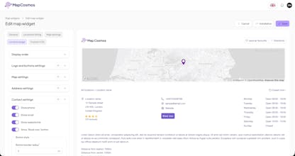 MapCosmos Store Locator gallery image