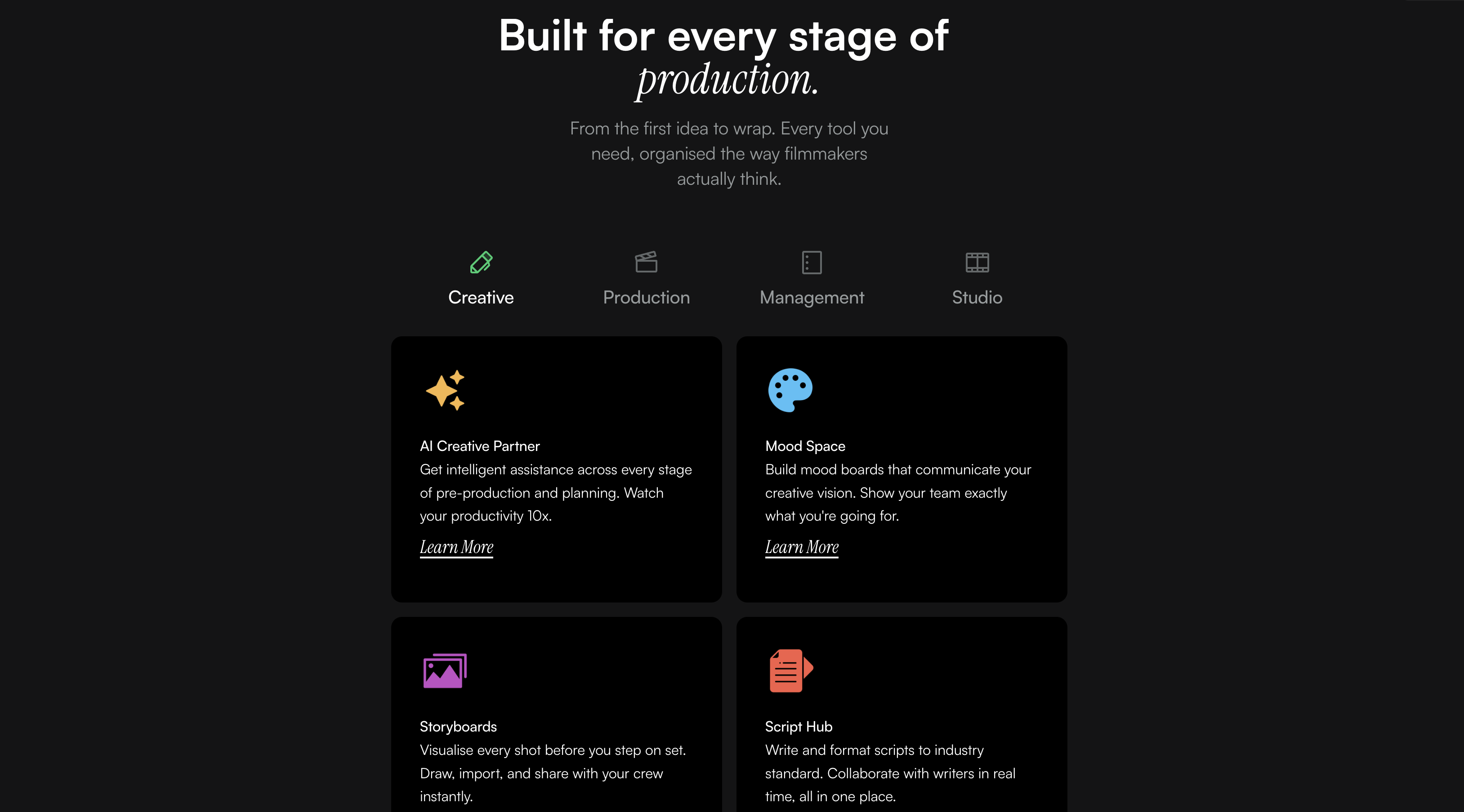 Shotly - Pre-Production Software gallery image