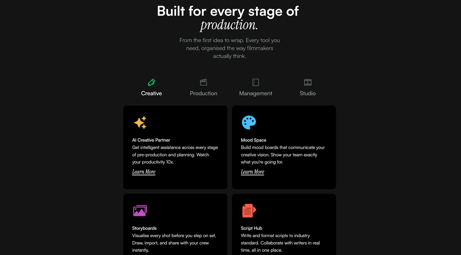 Shotly - Pre-Production Software screenshot 5