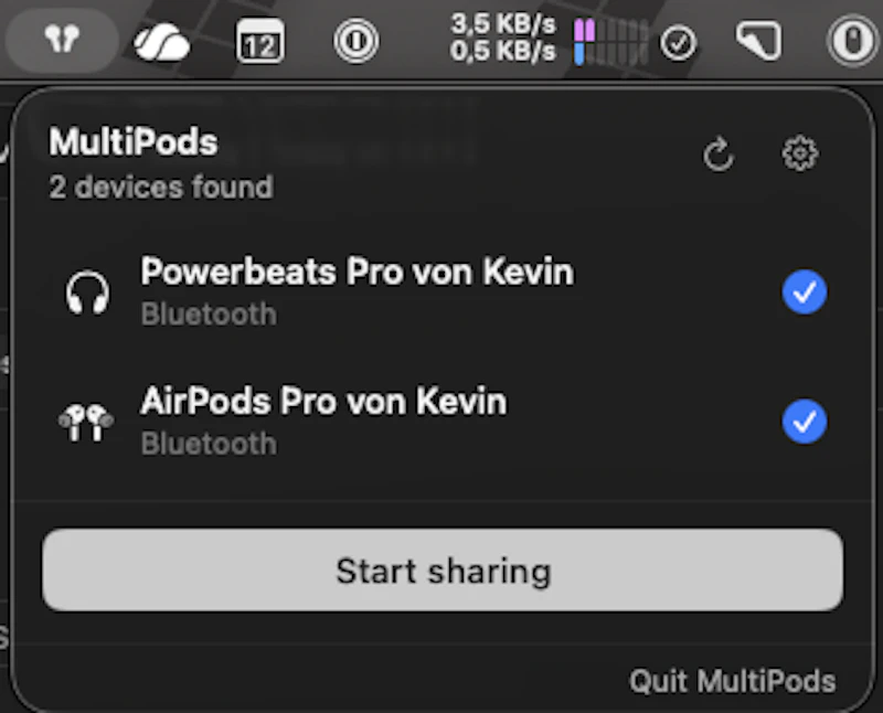 MultiPods screenshot 1