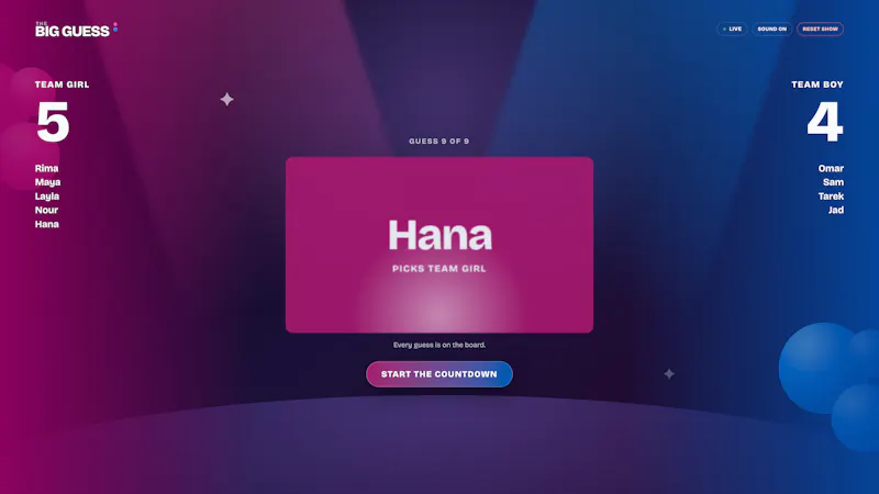 The Big Guess screenshot 3