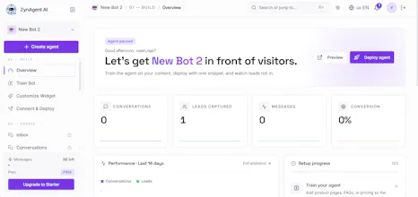 ZynAgent AI gallery image