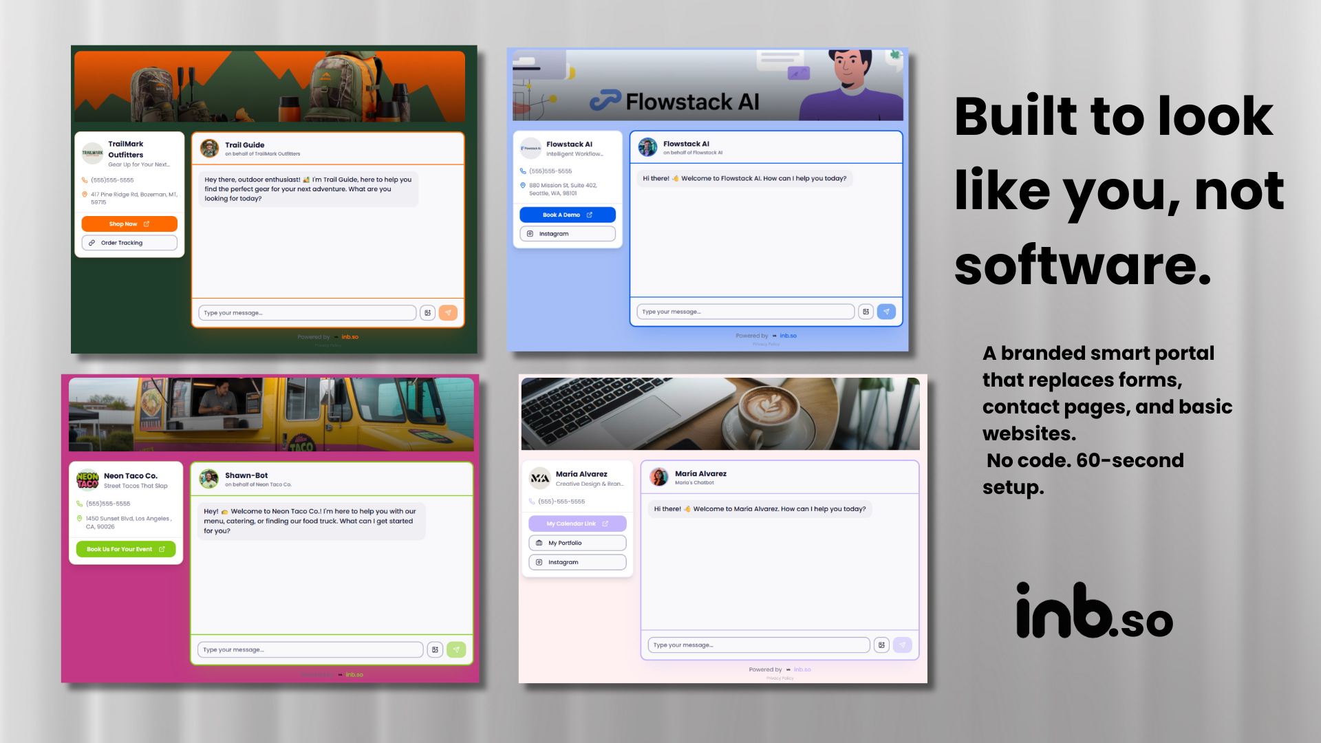 inb - Main product screenshot demonstrating key features and user interface