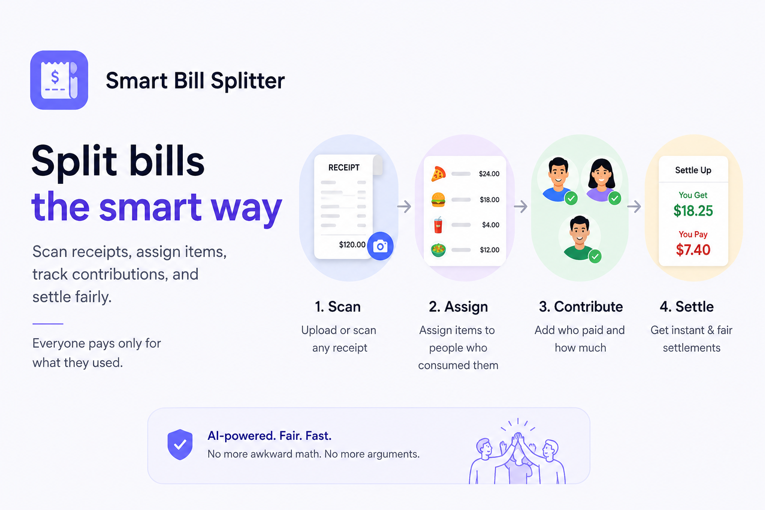 Smart Bill Splitter gallery image