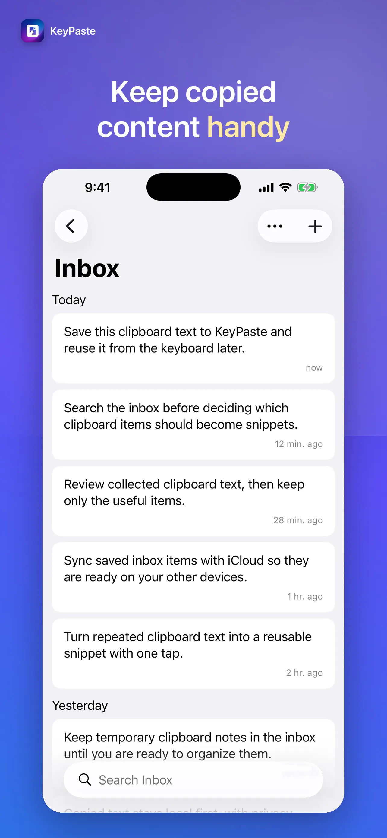 KeyPaste gallery image