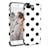 iPhone leather case with Polka Dots