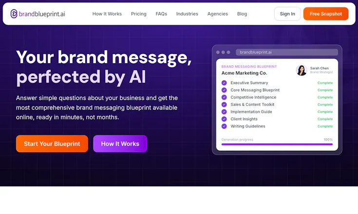 BrandBlueprint.ai gallery image