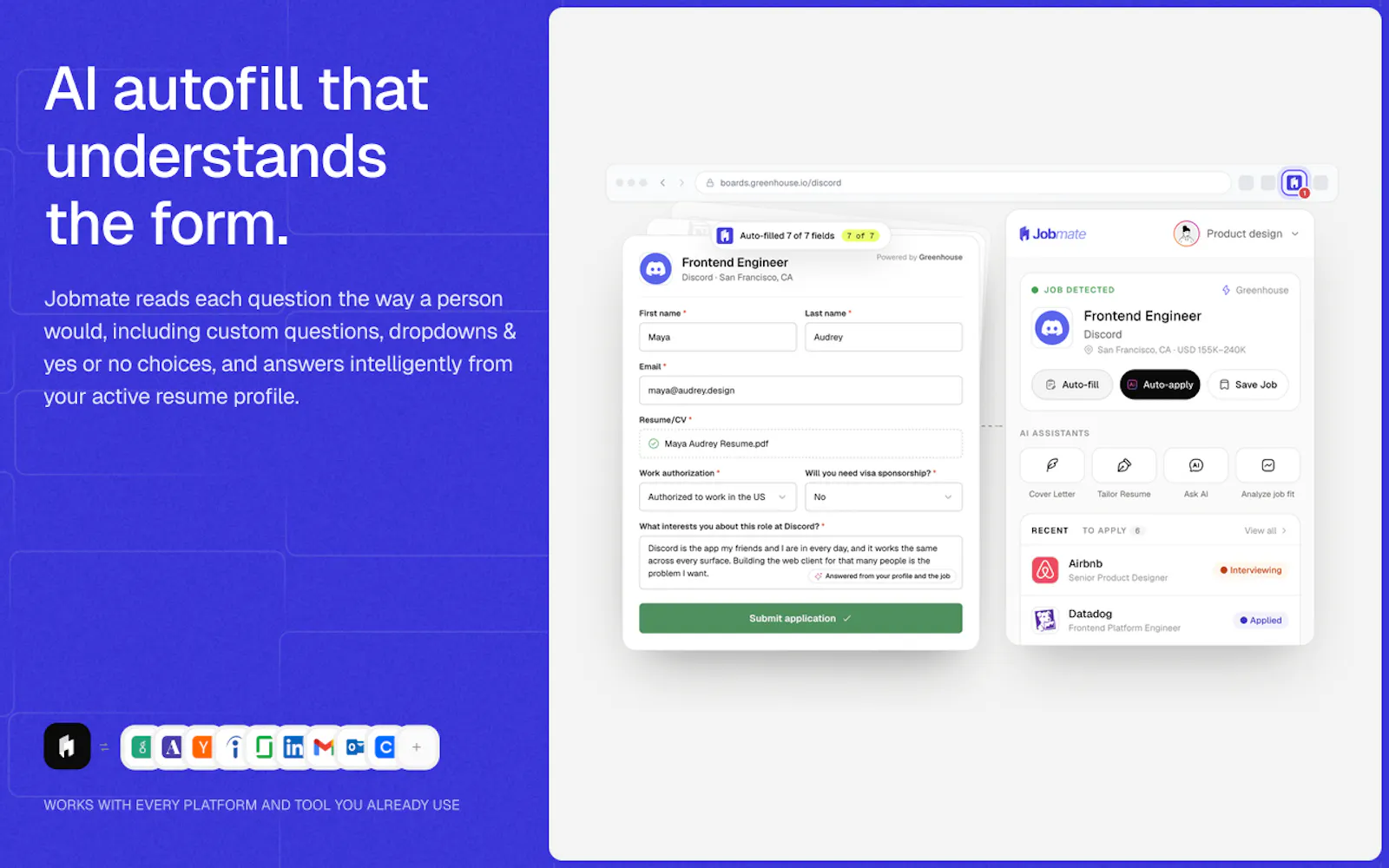 Jobmate AI screenshot 2