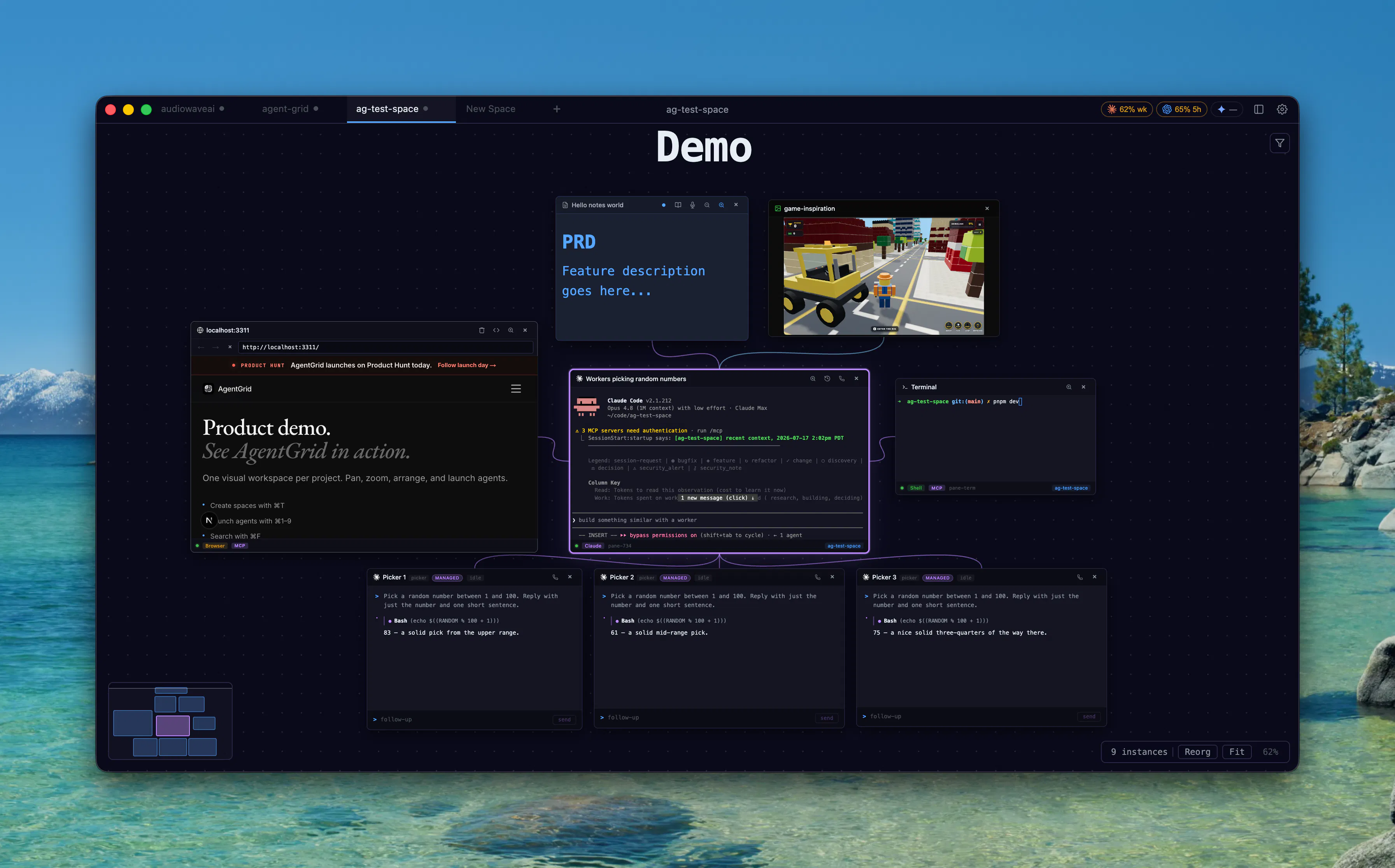 AgentGrid screenshot 1