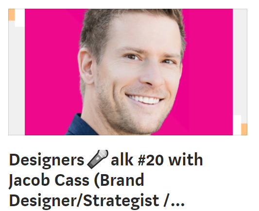 Designers Talk: 8Q's Text-Based Podcast gallery image