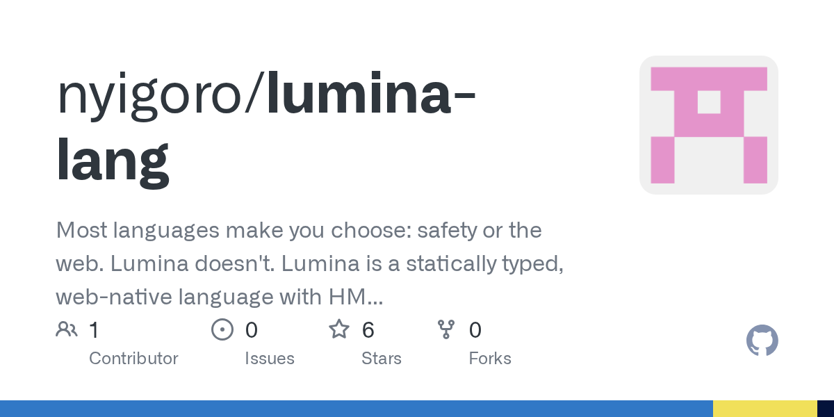 Lumina language gallery image
