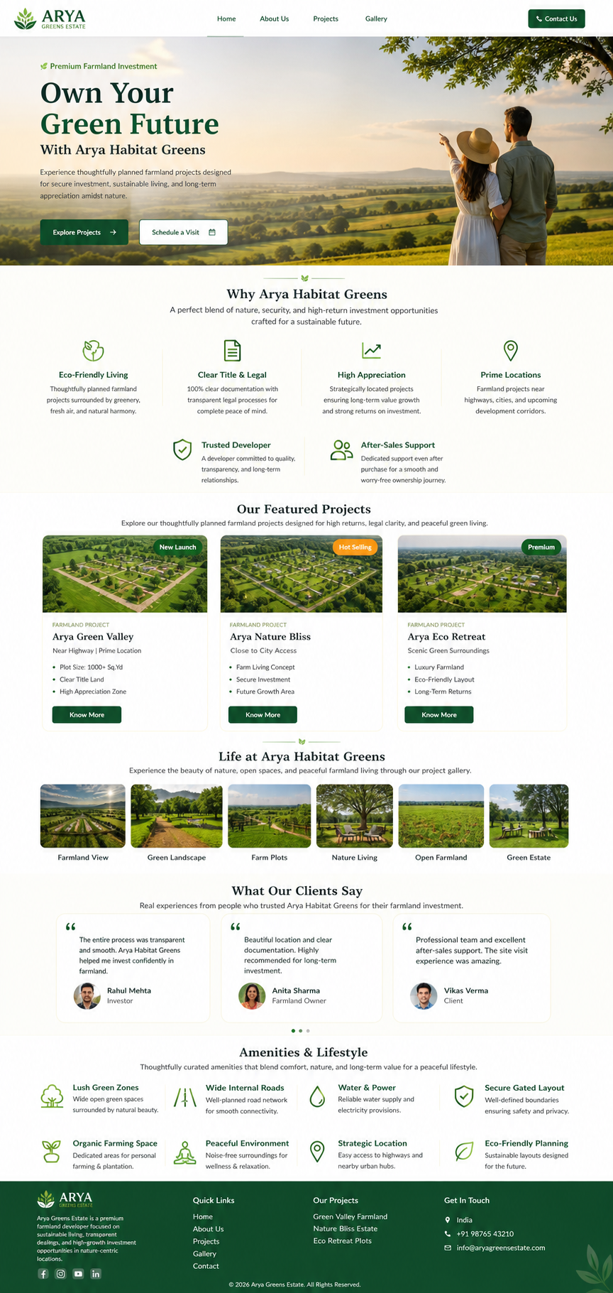 Arya Greens Estate