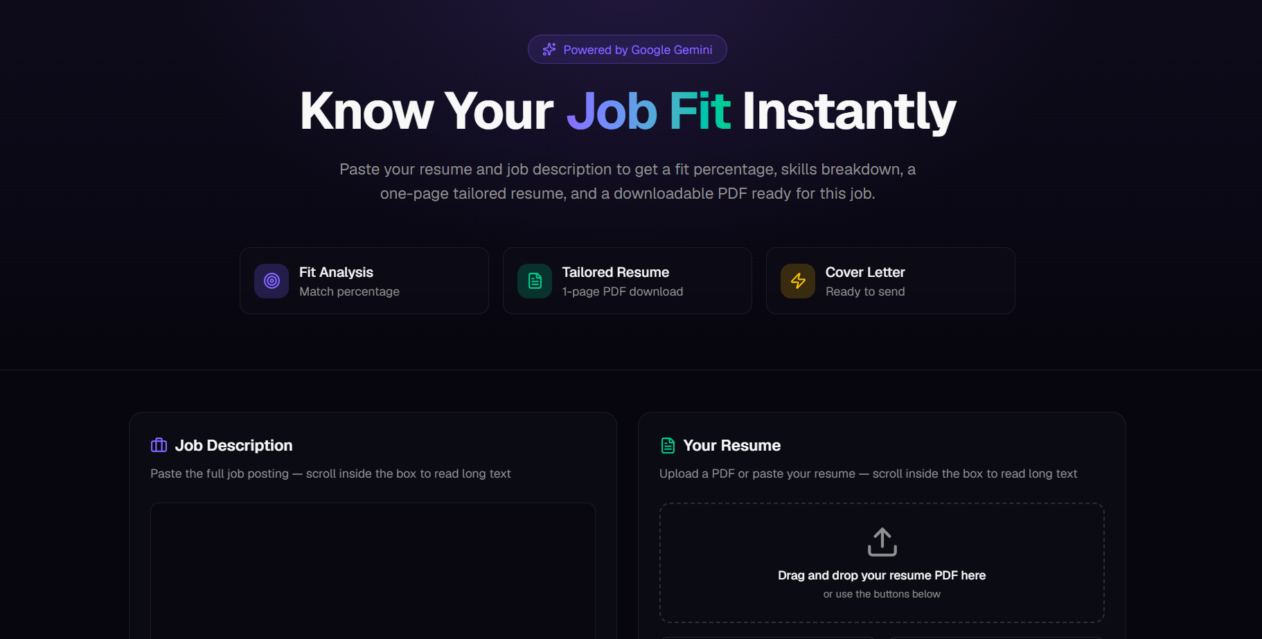 Job Fit Checker gallery image