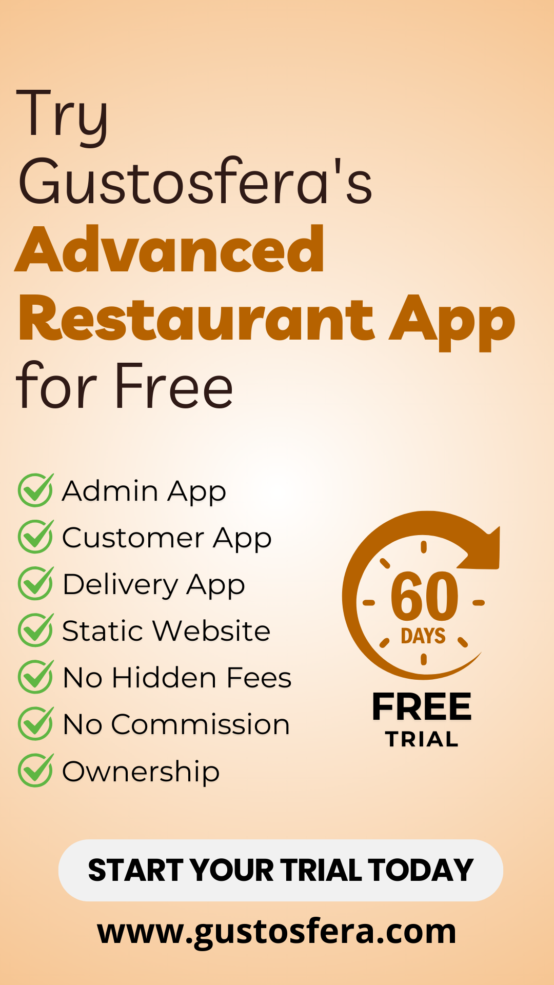 Try Gustosfera’s Restaurant App FREE! media 2