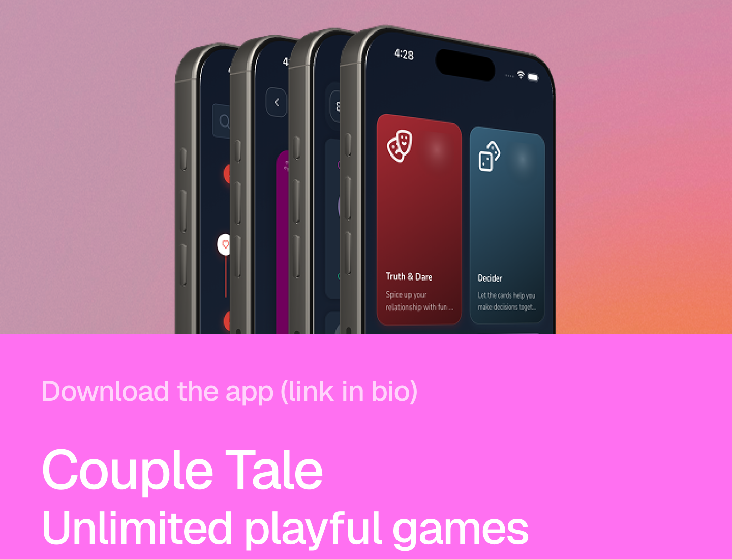 Couple Tale - For relationship - Main product screenshot demonstrating key features and user interface