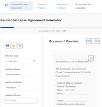 Free Home Estate Documents Generator gallery image