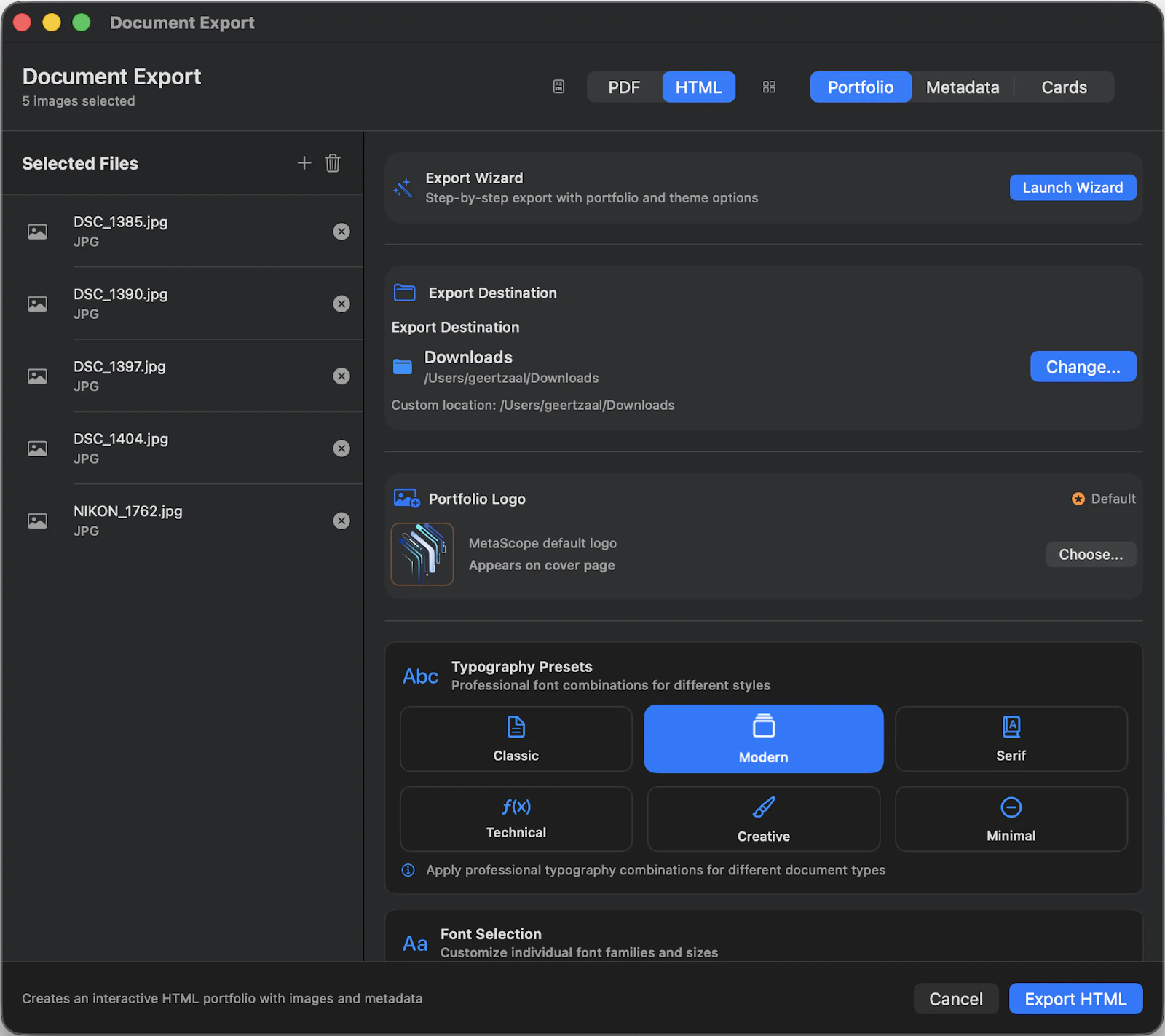 MetaScope screenshot 5