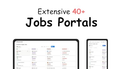 Job Portals & Tracker gallery image