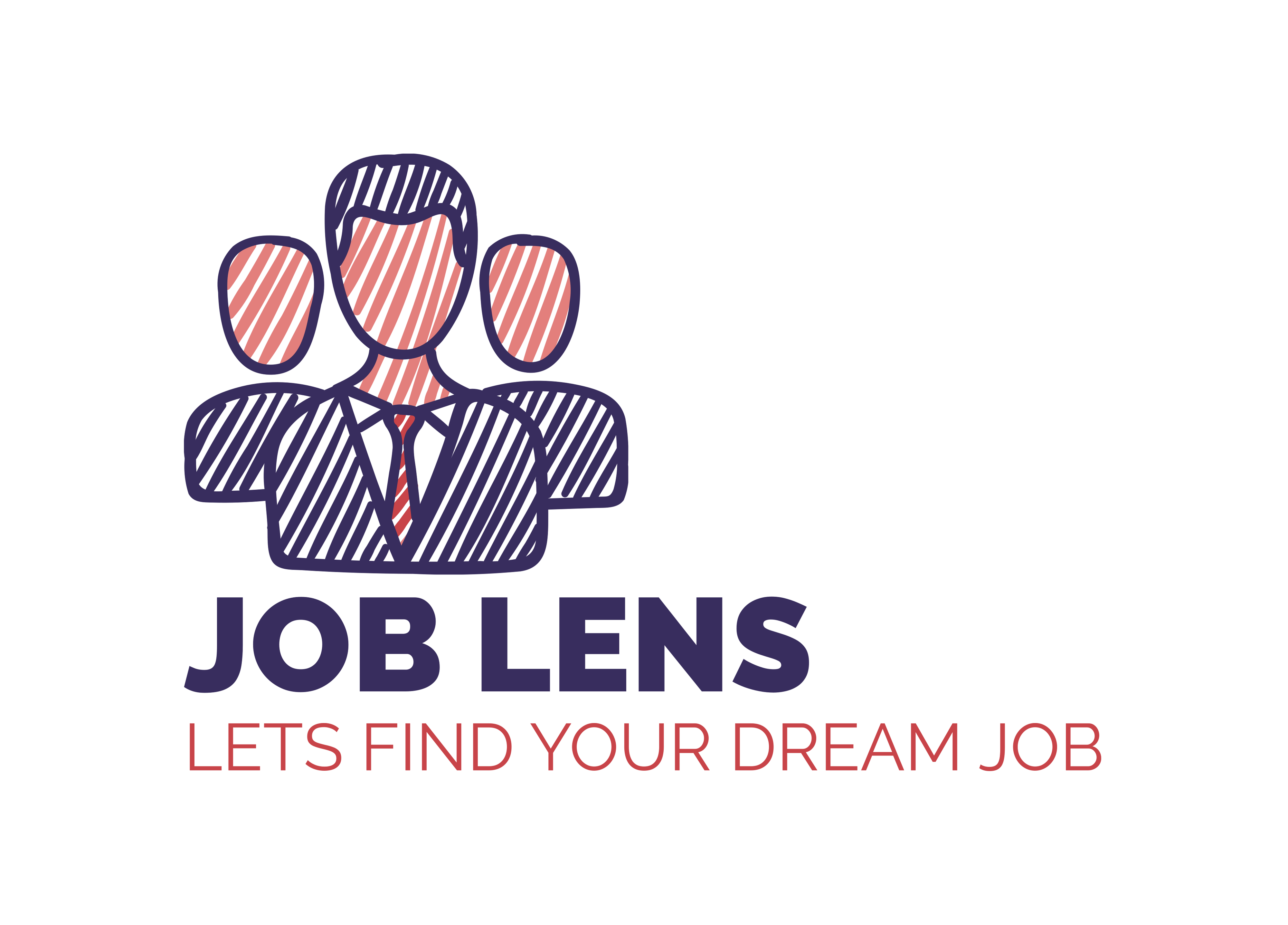 JobLens  - Product Hunt launch logo and brand identity