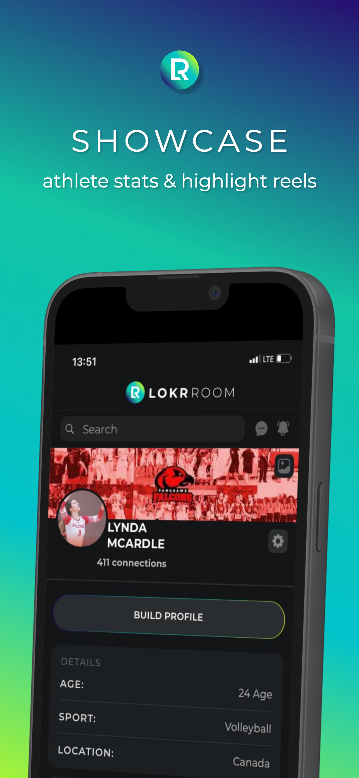 Mídia 4 de Lokrrroom - Uma plataforma de rede profissional para atletas e patrocinadores