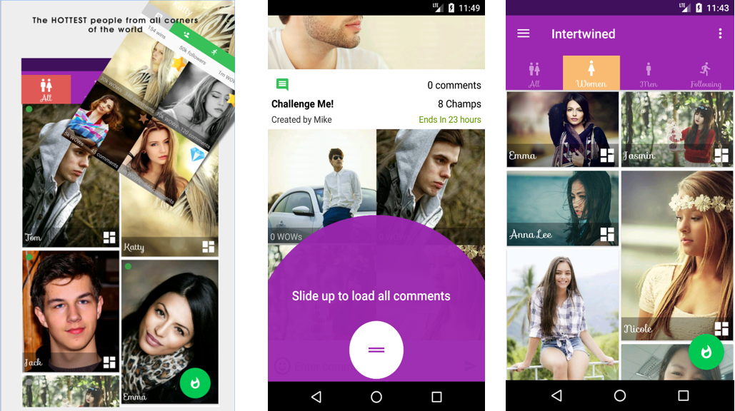 Intertwined App Compete, Chat and listen to Music gallery image
