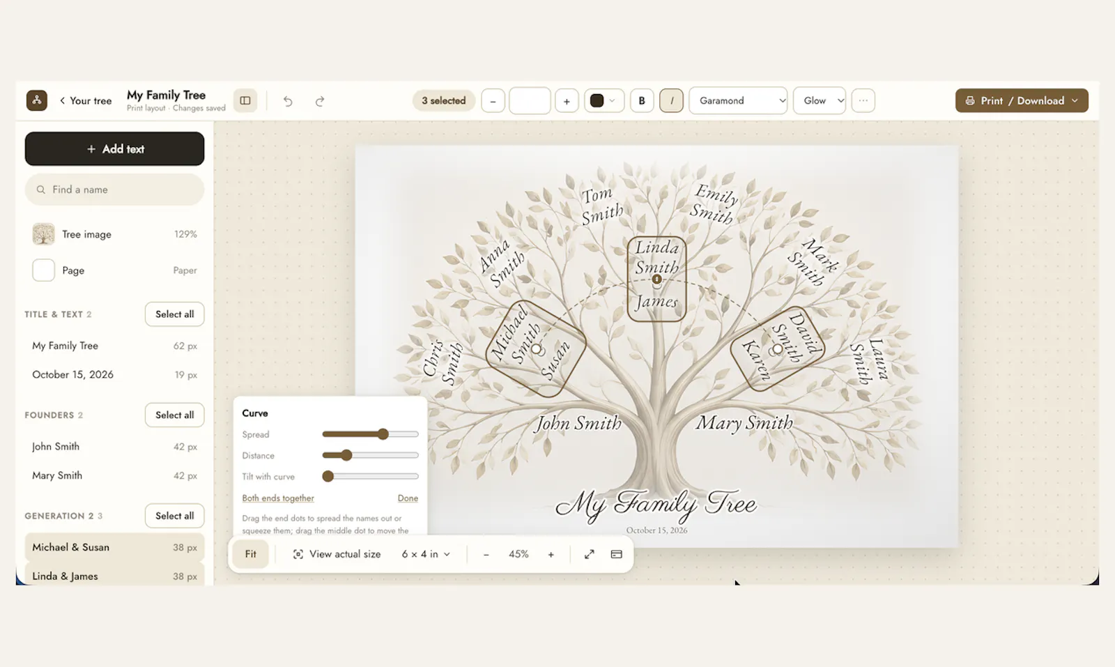 KinPrint screenshot 3